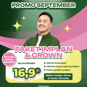 Promo Paket Implan & Crown