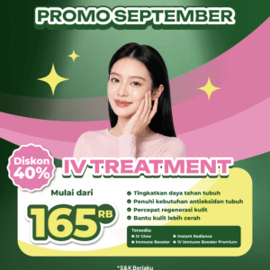 Promo IV Treatment Mulai dari 165rb