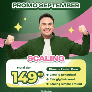 Promo Scaling Mulai dari 149rb (Pasien Baru)