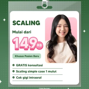 Promo Scaling 149rb (Pasien Baru)