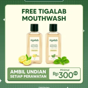 Promo SATU Dental X Tiga Lab Undian