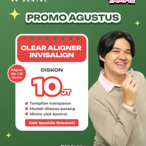 Promo Clear Aligner Invisalign Diskon 10jt