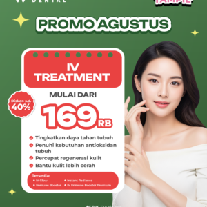 Promo IV Treatment Mulai dari 165rb