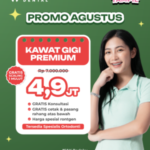 Promo Kawat Gigi Premium Cuma 4,9jt Semarang