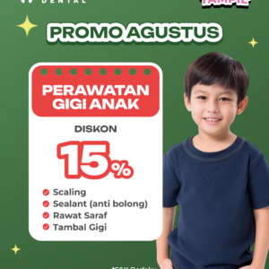 Promo Perawatan Gigi Anak Diskon 15% Surabaya