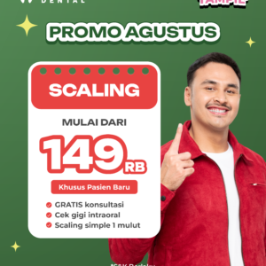 Promo Scaling Mulai dari 149rb (New Patient) Semarang