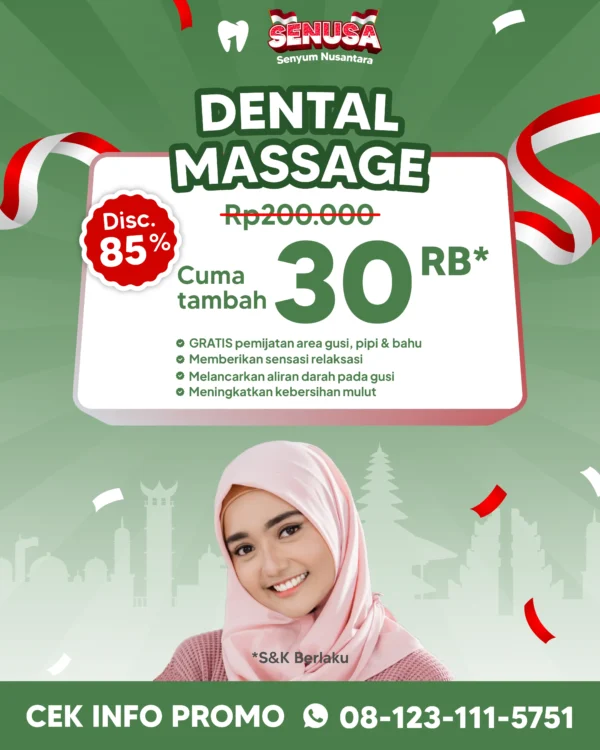 Promo Dental Massage Add-on
