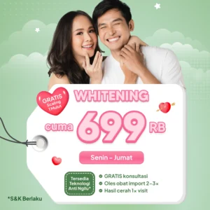 Promo Whitening 699rb Surabaya