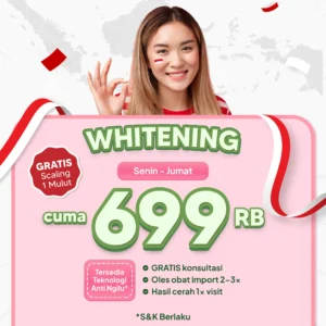 Promo Whitening 699rb Surabaya