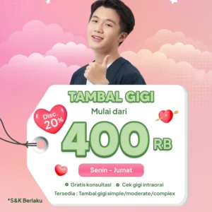 Promo Tambal Gigi 20% Surabaya