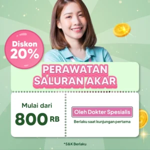 Promo Perawatan Saluran Akar 20% Surabaya