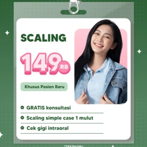 Promo Scaling 149rb (Pasien Baru) Surabaya