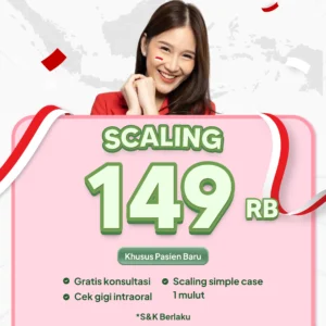 Promo Scaling 149rb (Pasien Baru) Surabaya