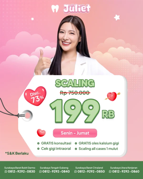 Promo Scaling Mulai Dari 199rb Surabaya