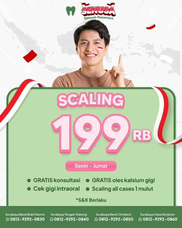 Promo Scaling Mulai Dari 199rb Surabaya