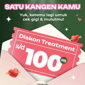 Treatment Lagi Dapatkan Voucher Diskon 100RB