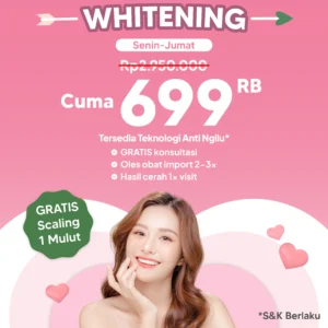 Promo Whitening 699rb Semarang