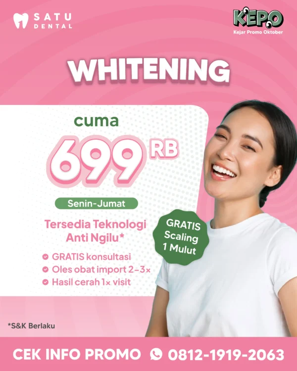 Promo Whitening 699rb Semarang