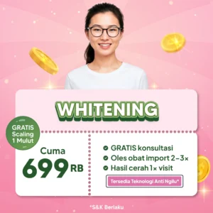 Promo Whitening 699rb Semarang