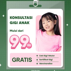 Promo Konsultasi Gigi Anak