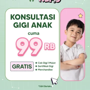Promo Konsultasi Gigi Anak