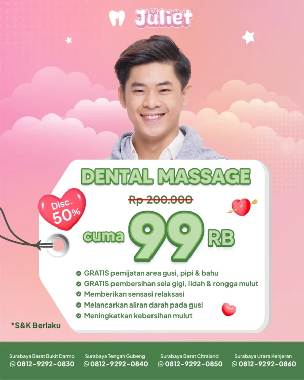 Promo Dental Massage 99rb