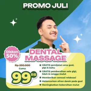 Promo Dental Massage Cuma 99rb Surabaya
