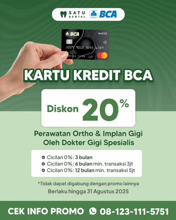 Promo Spesial BCA Diskon 20%
