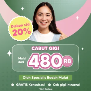 Promo Cabut Gigi Mulai dari 480rb Surabaya