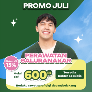 Promo Perawatan Saluran Akar Mulai dari 600rb