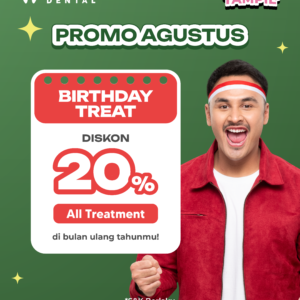 Birthday Treat Diskon 20% All Treatment