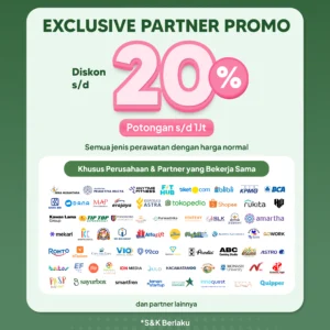 Promo Exclusive Partner Promo Diskon s/d 20%