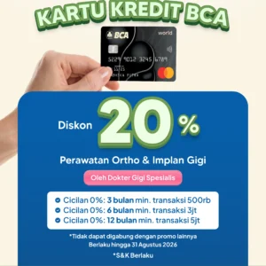 Promo Kartu Kredit BCA Diskon 20%