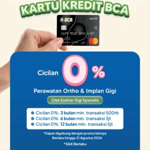 Promo Kartu Kredit BCA Cicilan 0%