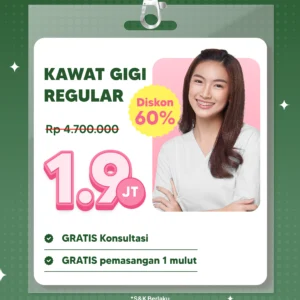 Promo Kawat Gigi Reguler Surabaya
