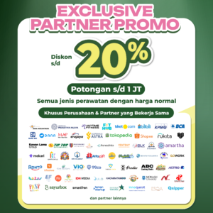 Exclusive Partner Promo Diskon s/d 20%