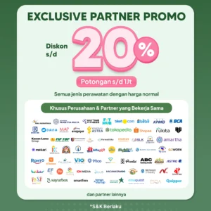 Exclusive Partner Promo Diskon s/d 20%