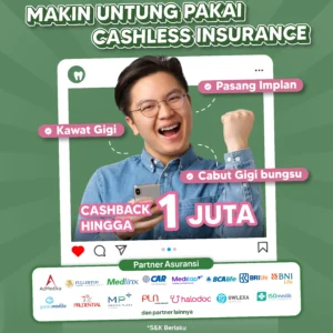 Cashless Insurance Cashback hingga 1jt
