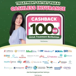 Cashless Insurance Cashback 100rb