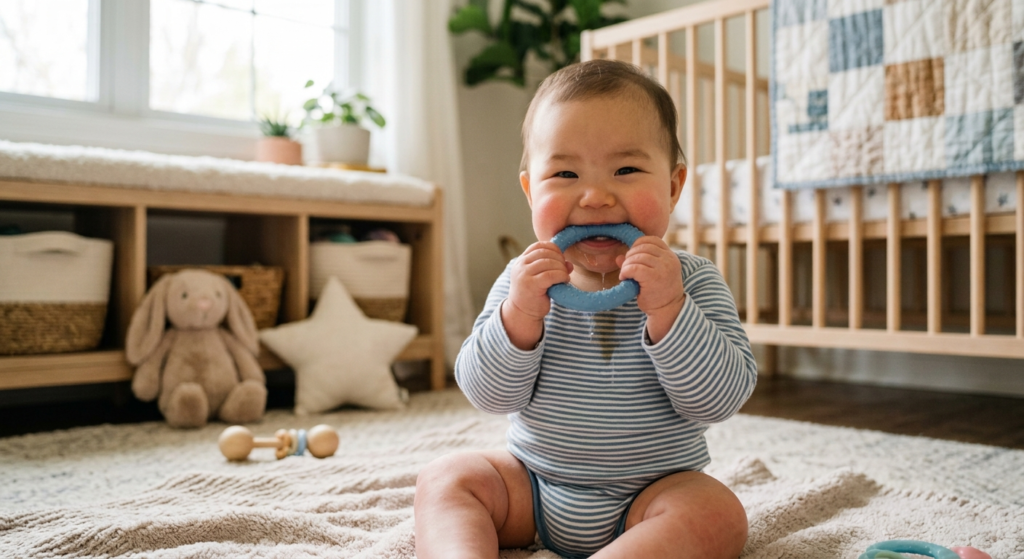 Kenali Teething, Tanda-Tanda Tumbuh Gigi pada Bayi!