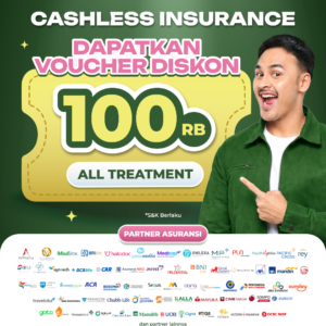 Voucher 100rb Khusus Pengguna Asuransi Cashless